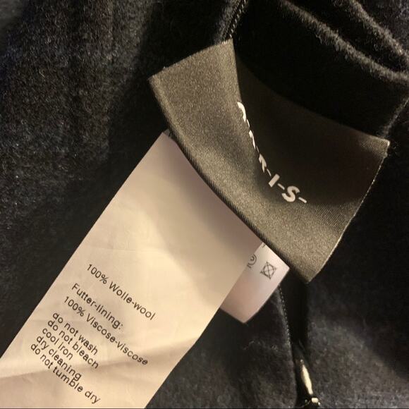 Akris Plaid Wool Flannel sheath dress zip front Sz 4 - Picture 4 of 10